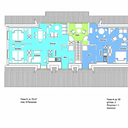 Apartment Mit Terrasse Im Obergeschoss